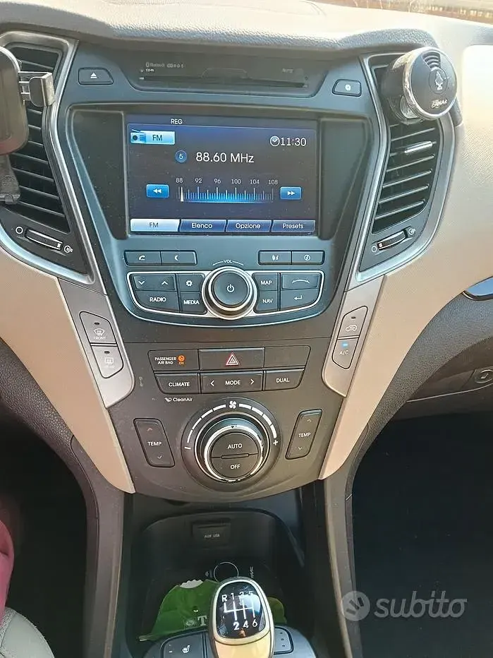Usata Hyundai Santa Fe 150 CV (110 kW) 2015 Nero SUV