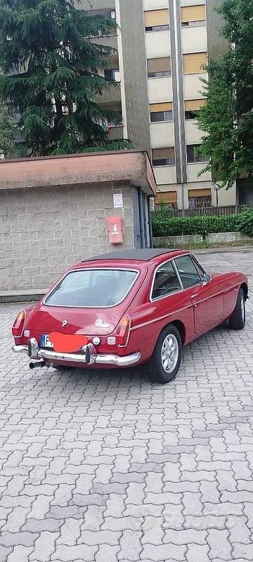 Usata MG B 95 CV (69 kW) 1970 Rosso Cabrio
