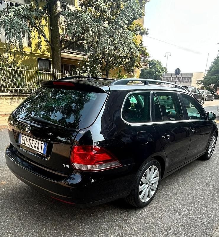 Usata VW Golf VI 2010 Nero Utilitaria