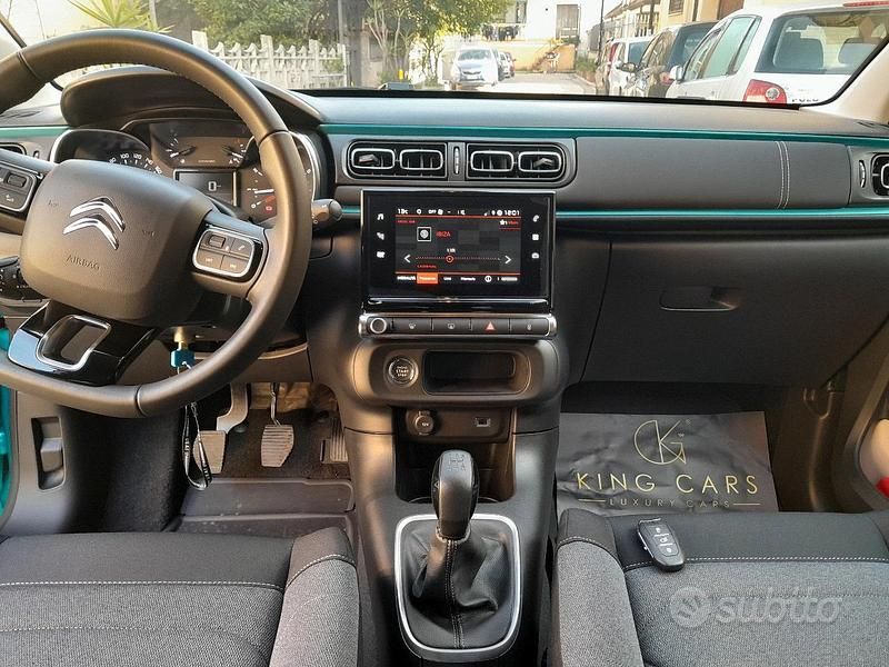Usata Citroën C3 83 CV (61 kW) 2023 Verde Utilitaria