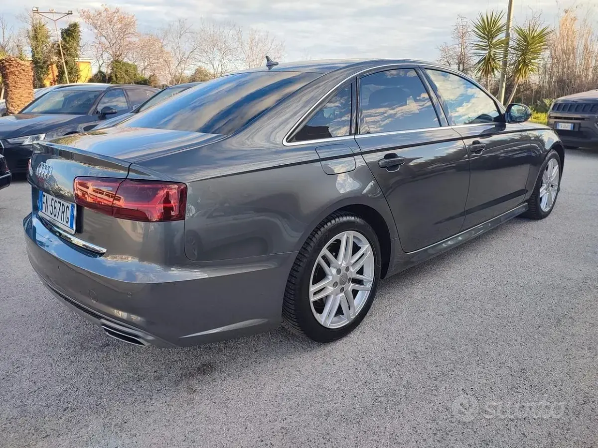 Usata Audi A6 S-Line 190 CV (139 kW) 2018 Grigio Berlina