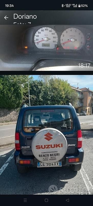 Second-hand Suzuki Jimny 82 CP (60 kW) 2004 Albastru SUV