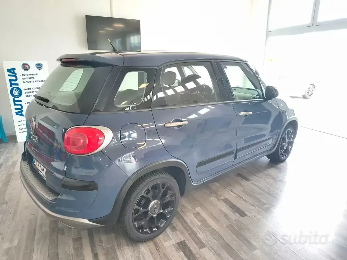 Usata Fiat 500L Cross 95 CV (69 kW) 2018 Bluazzurro Monovolume