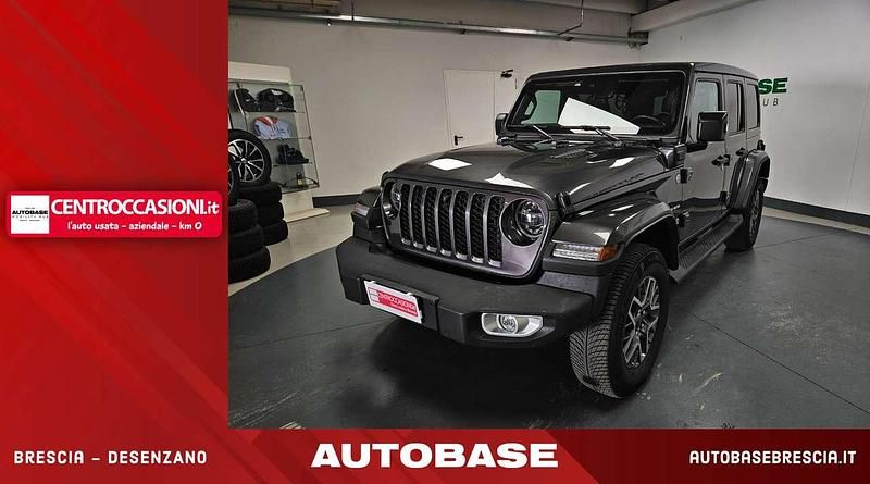 Usata Jeep Wrangler Sahara 272 CV (200 kW) 2022 Grigio SUV