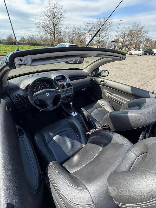 Usata Peugeot 206 2003 Blu Cabrio