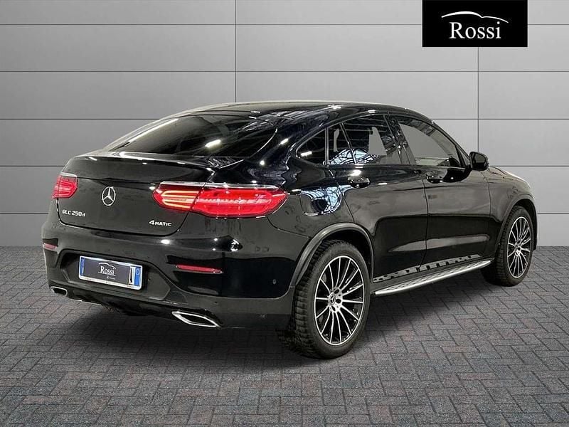 Usata Mercedes GLC250 Premium 204 CV (150 kW) 2018 Nero Coupé
