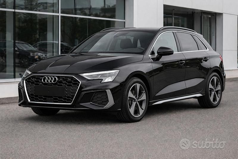 Usata Audi A3 150 CV (110 kW) 2025 Nero Berlina