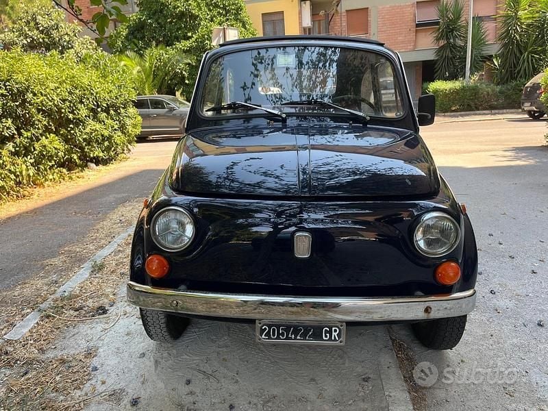 Usata Fiat 500 1970 Blu Utilitaria