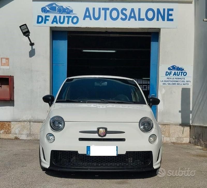 Usata Abarth 500 135 CV (99 kW) 2011 Bianco Berlina