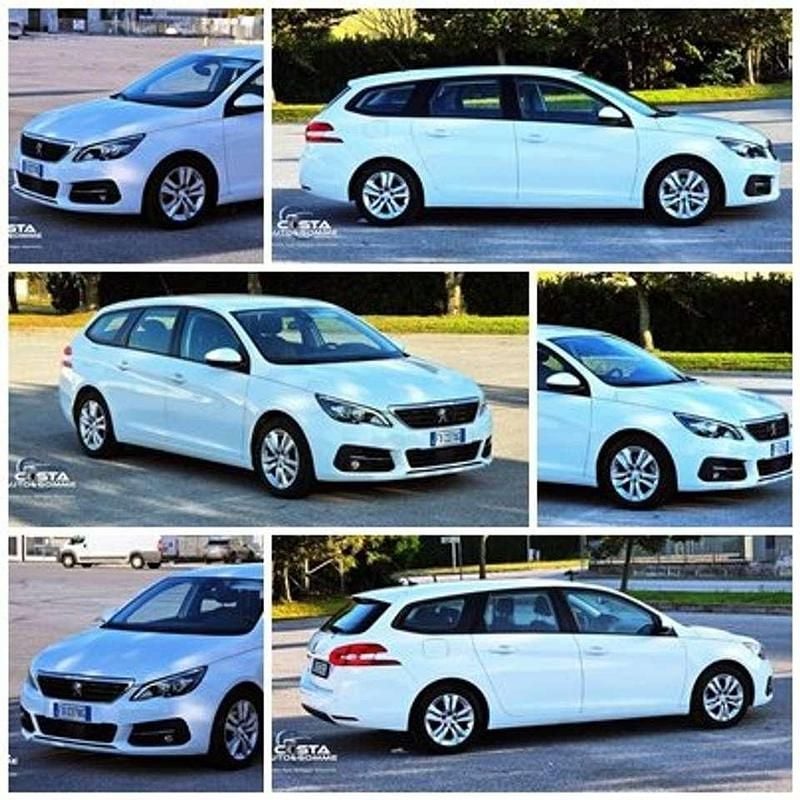 Usata Peugeot 308 Style 102 CV (75 kW) 2019 Bianco Station wagon