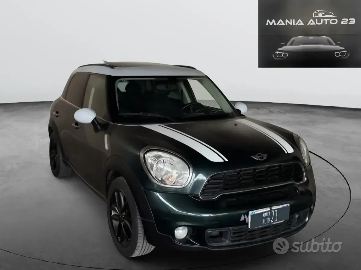 Usata Mini Cooper SD Countryman 143 CV (105 kW) 2013 Verde SUV