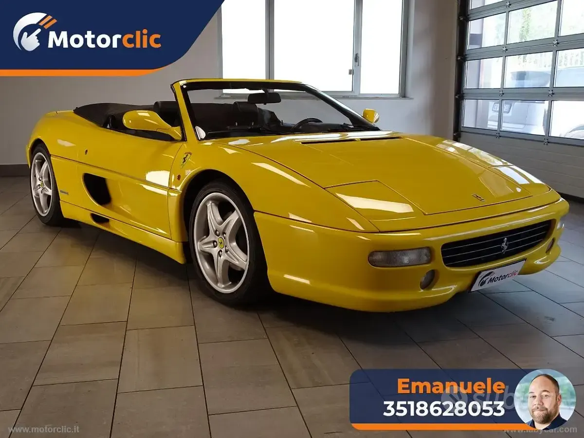 Usata Ferrari F355 380 CV (279 kW) 1998 Giallo