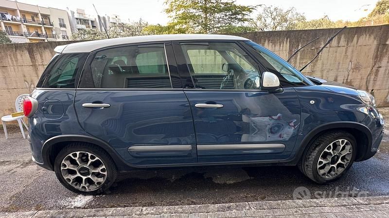 Usata Fiat 500L Cross 95 CV (69 kW) 2018 Blu Monovolume