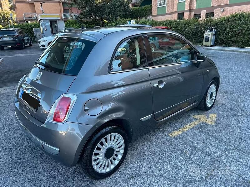 Usata Fiat 500 Lounge 95 CV (69 kW) 2012 Grigio Berlina
