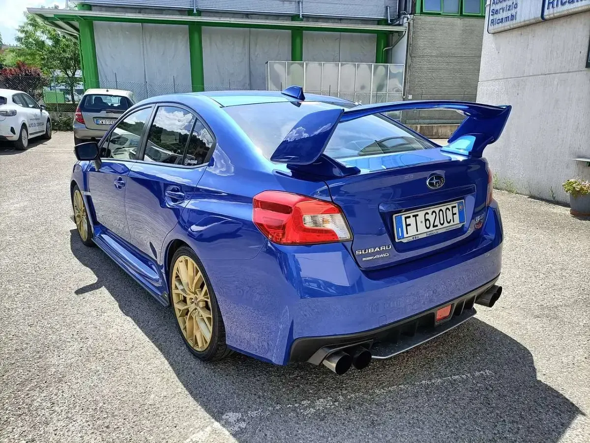 Usata Subaru WRX STI Legendary Edition 300 CV (220 kW) 2018 Wr blue pearl Berlina