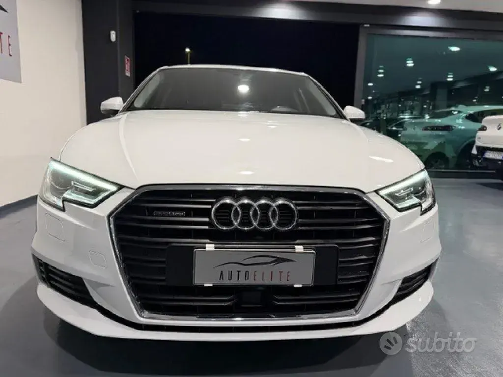Usata Audi A3 Sport 184 CV (135 kW) 2019 Bianco Berlina