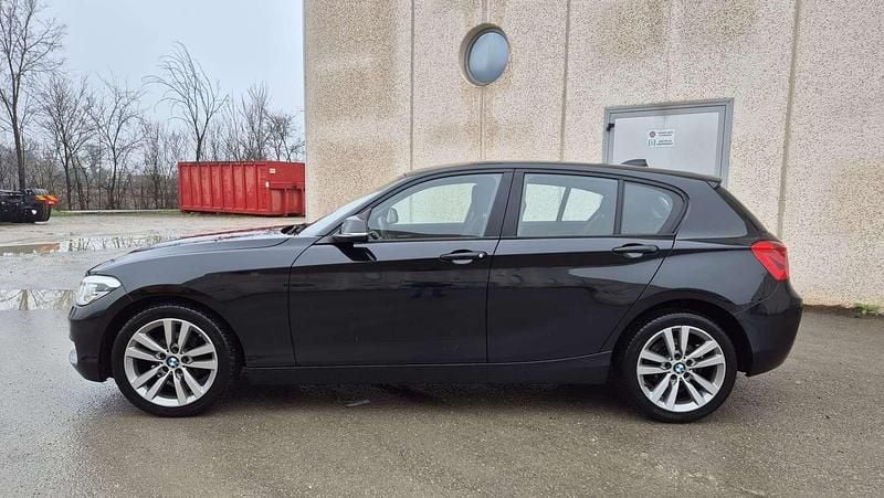 Usata BMW 116 Sport Line 116 CV (85 kW) 2018 Nero Utilitaria