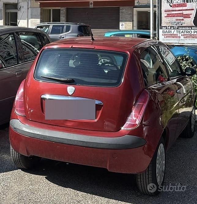 Usata Lancia Ypsilon 2006 Rosso Utilitaria