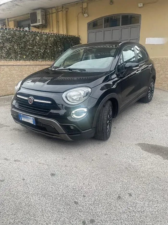 Usata Fiat 500 Cross 95 CV (69 kW) 2019 Nero Station wagon