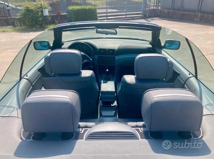 Usata BMW 320 Cabriolet 170 CV (125 kW) 2001 Argento Cabrio