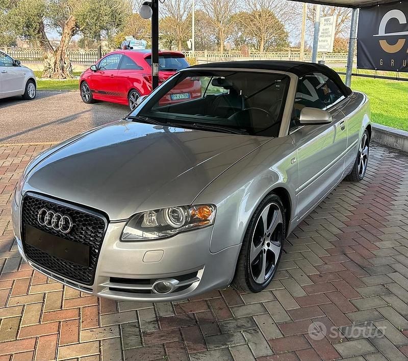 Usata Audi A4 Cabriolet 200 CV (147 kW) 2007 Grigio Cabrio