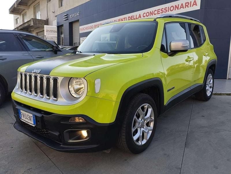 Usata Jeep Renegade Limited 120 CV (88 kW) 2018 Verde SUV