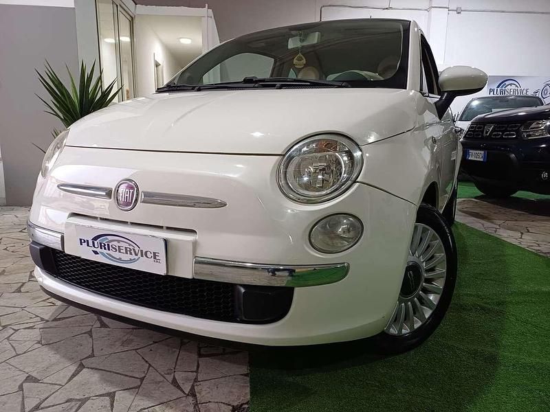 Usata Fiat 500 Lounge 75 CV (55 kW) 2009 Bianco Utilitaria
