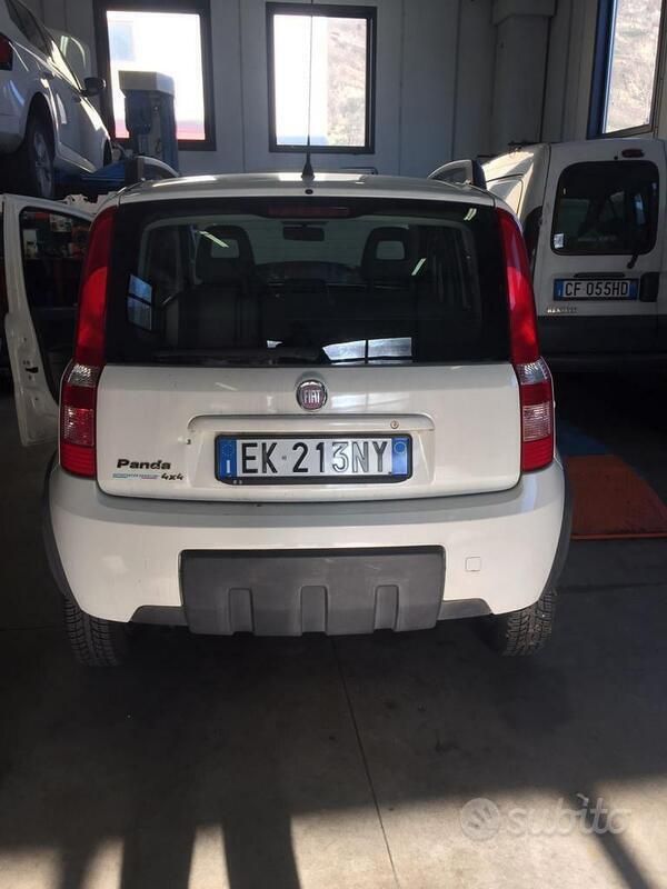 Usata Fiat Panda 69 CV (50 kW) 2011 Bianco Utilitaria