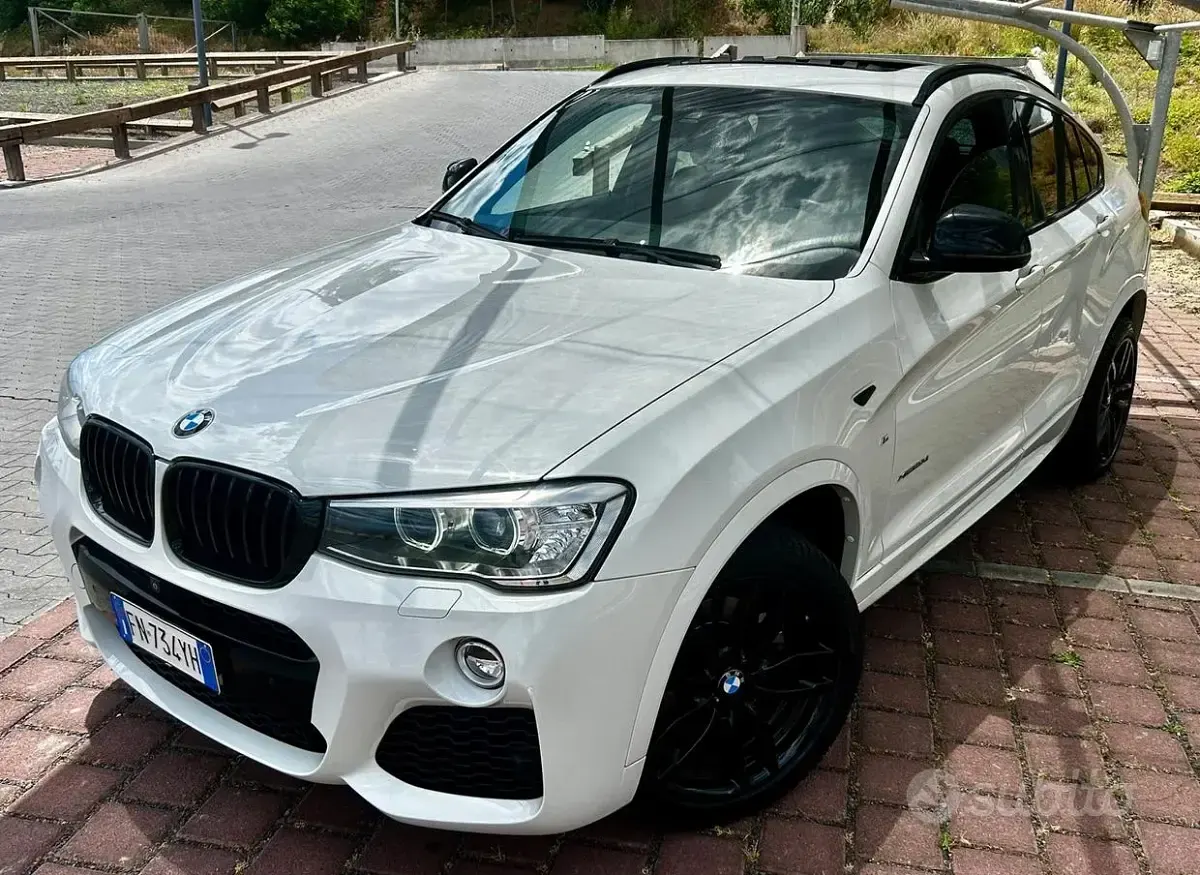 Usata BMW X4 M Sport 190 CV (139 kW) 2018 Bianco SUV