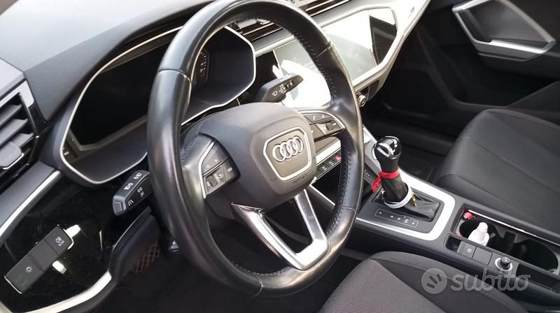 Usata Audi Q3 Advanced 150 CV (110 kW) 2019 Blu SUV