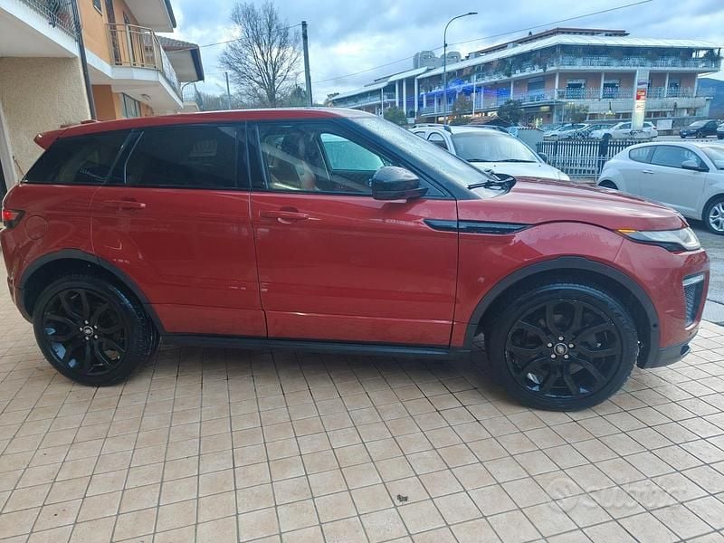 Usata Land Rover Range Rover evoque HSE 180 CV (132 kW) 2015 Rosso SUV