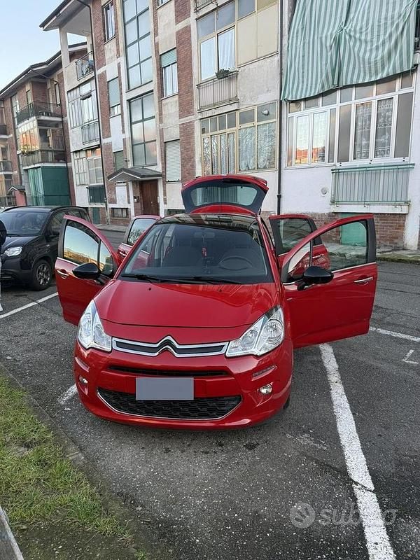 Usata Citroën C3 2016 Rosso Berlina