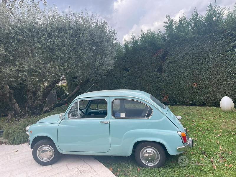 Usata Fiat Seicento 1970 Verde Utilitaria