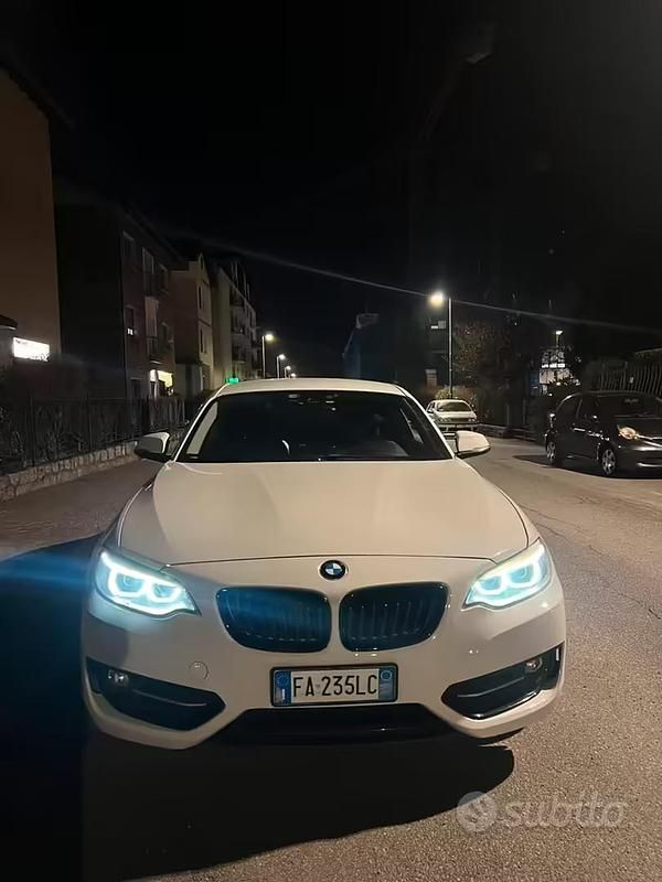 Usata BMW 220 M Sport 2015 Bianco Coupé