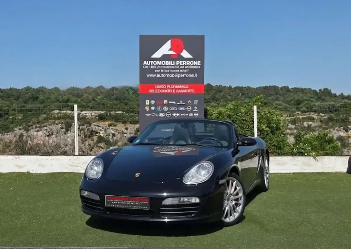 Usata Porsche Boxster 295 CV (216 kW) 2007 Basalt black Cabrio