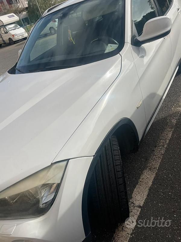 Usata BMW X1 177 CV (130 kW) 2011 Bianco SUV