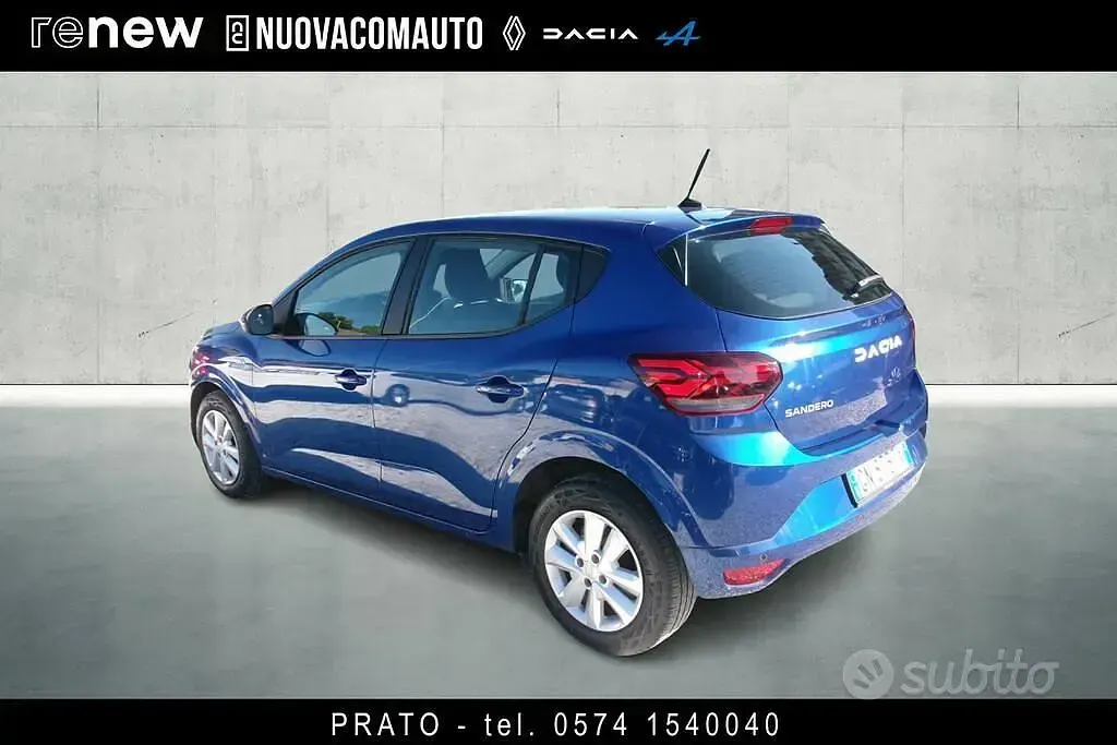 Usata Dacia Sandero Expression 67 CV (49 kW) 2023 Blu Berlina