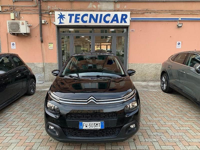 Usata Citroën C3 PureTech 83 CV (61 kW) 2019 Nero Utilitaria
