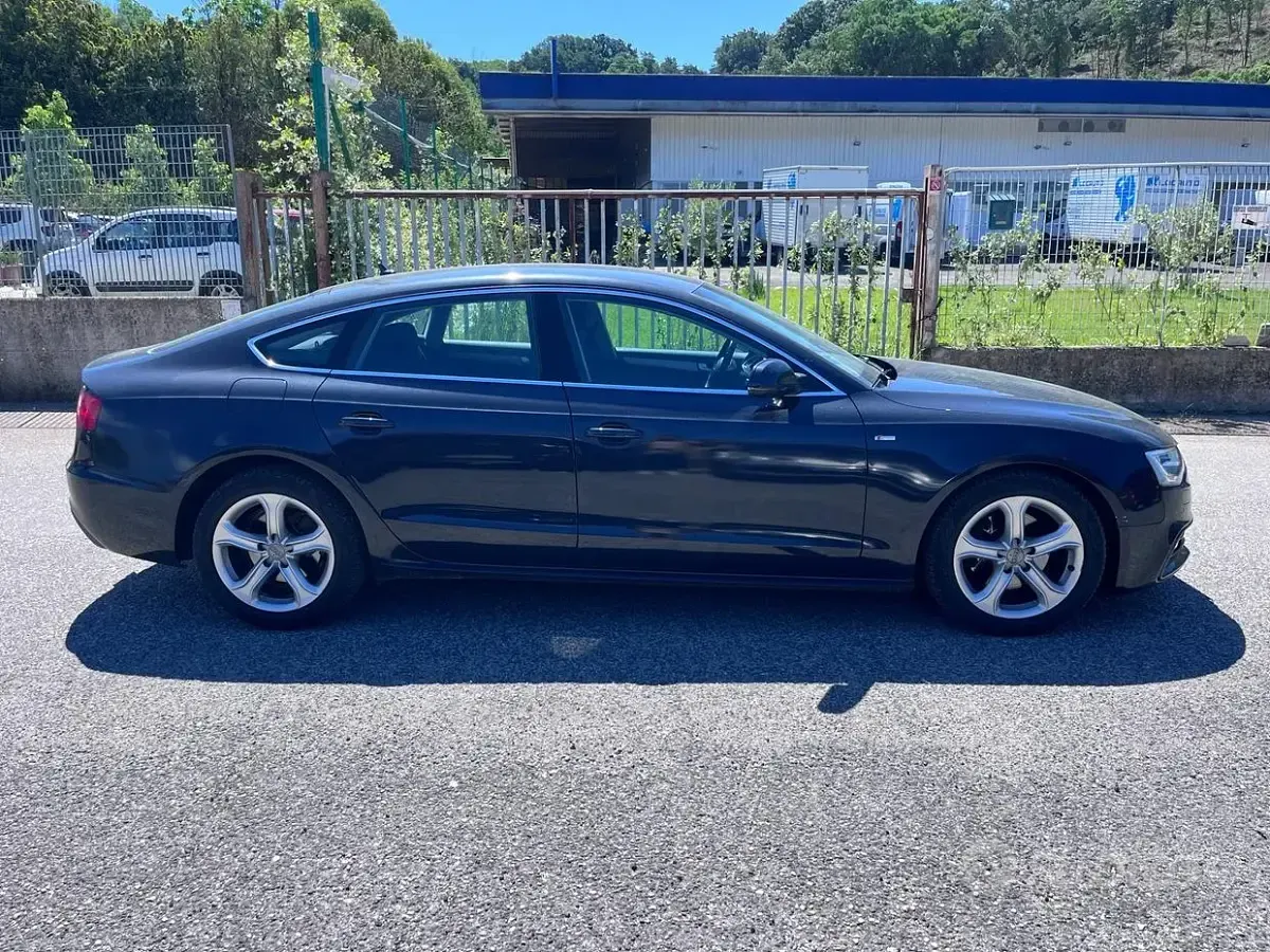 Usata Audi A5 Design 150 CV (110 kW) 2018 Grigio Coupé