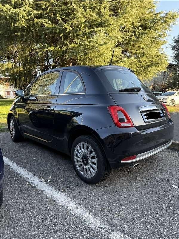 Usata Fiat 500 Lounge 69 CV (50 kW) 2018 Nero Utilitaria
