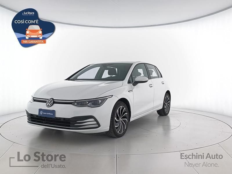 Usata VW Golf VIII Style 116 CV (85 kW) 2023 Pure white Berlina