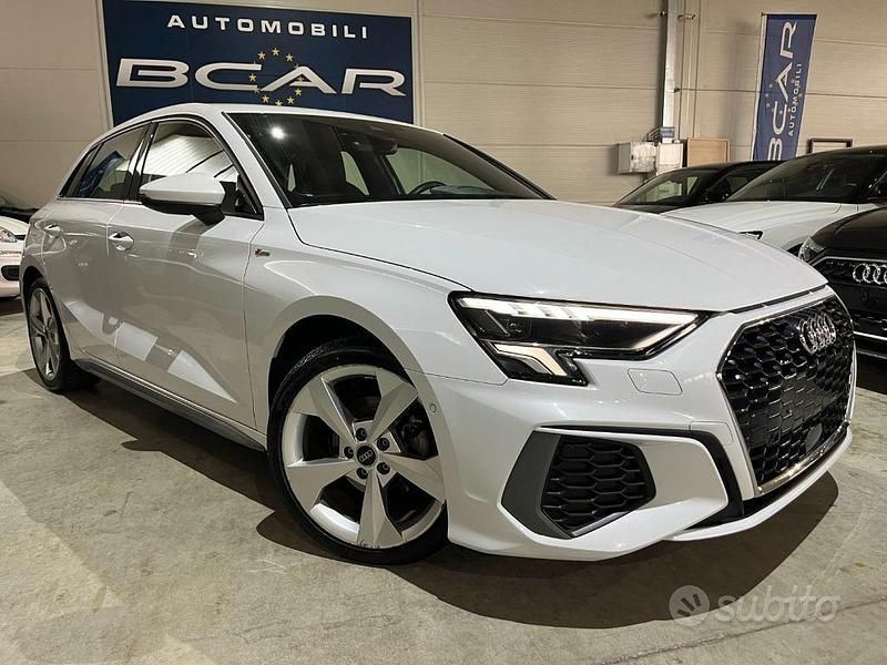 Usata Audi A3 S-Line 150 CV (110 kW) 2024 Bianco Berlina
