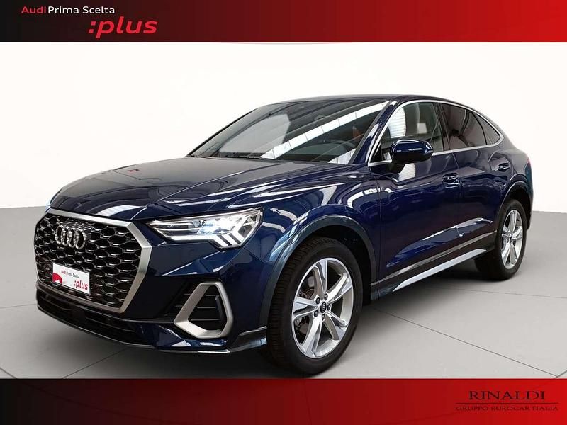 Blu navarra metallizzato Usata 2025 Audi Q3 Sportback S-Line SUV | 44.200 € (Buon prezzo) - Immagine 1/4