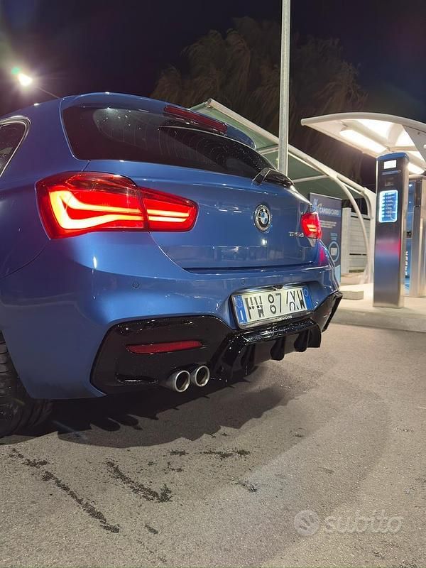 Usata BMW 125 M Sport 224 CV (164 kW) 2019 Blu Utilitaria