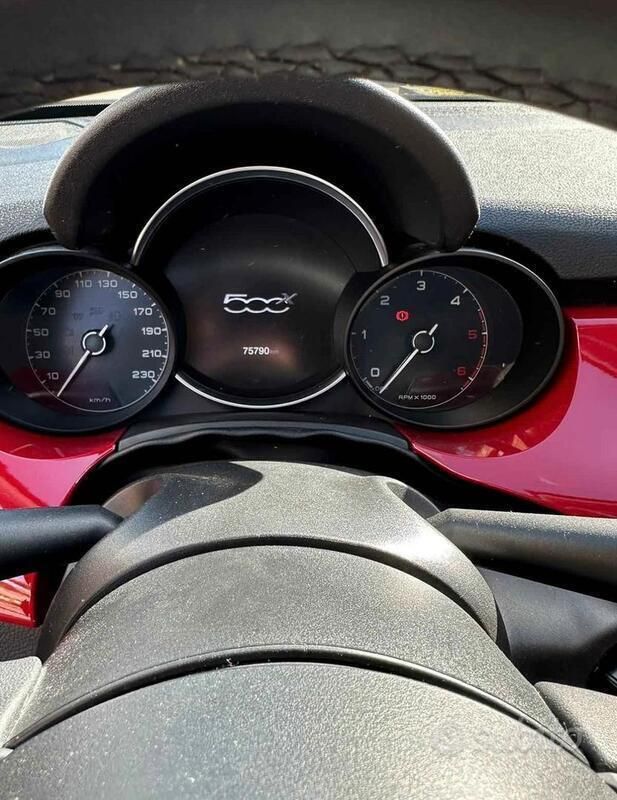 Usata Fiat 500 120 CV (88 kW) 2019 Rosso Utilitaria
