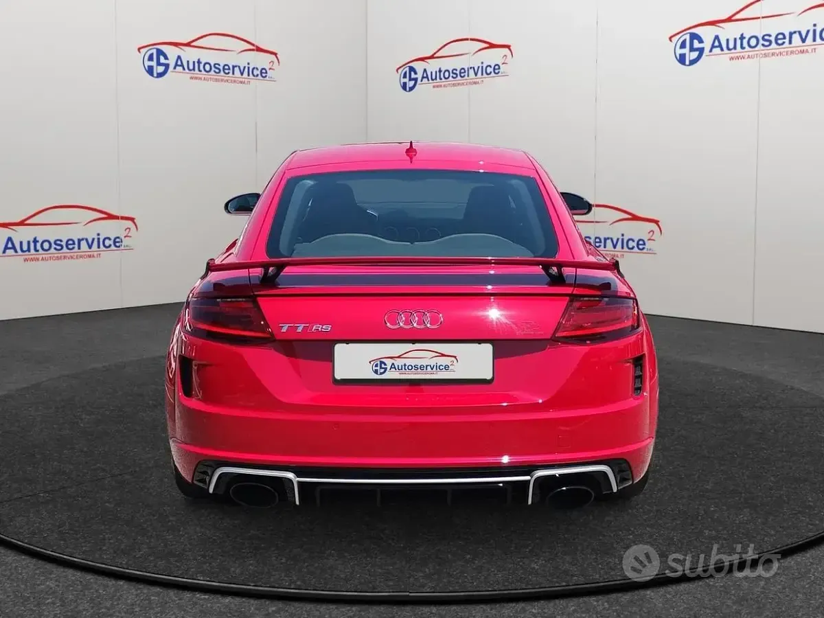 Usata Audi TT RS Comfort 400 CV (294 kW) 2019 Rosso Coupé