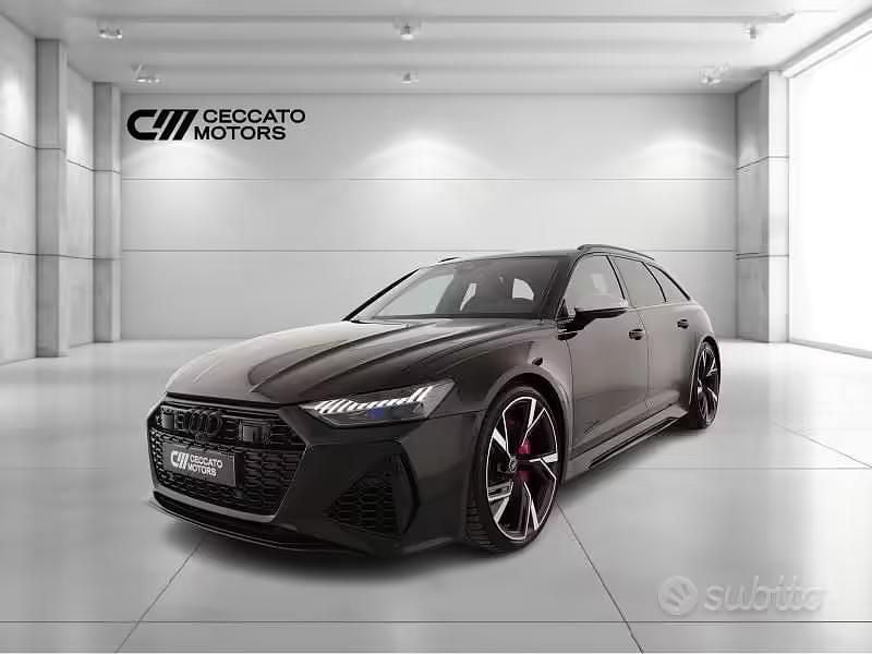 Usata Audi RS6 600 CV (441 kW) 2021 Nero Station wagon