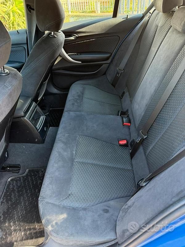 Usata BMW 118 M Sport 150 CV (110 kW) 2016 Blu Utilitaria