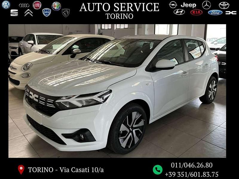 Bianco Nuova 2025 Dacia Sandero Expression Due volumi | 13.990 € (Super prezzo) - Immagine 1/4