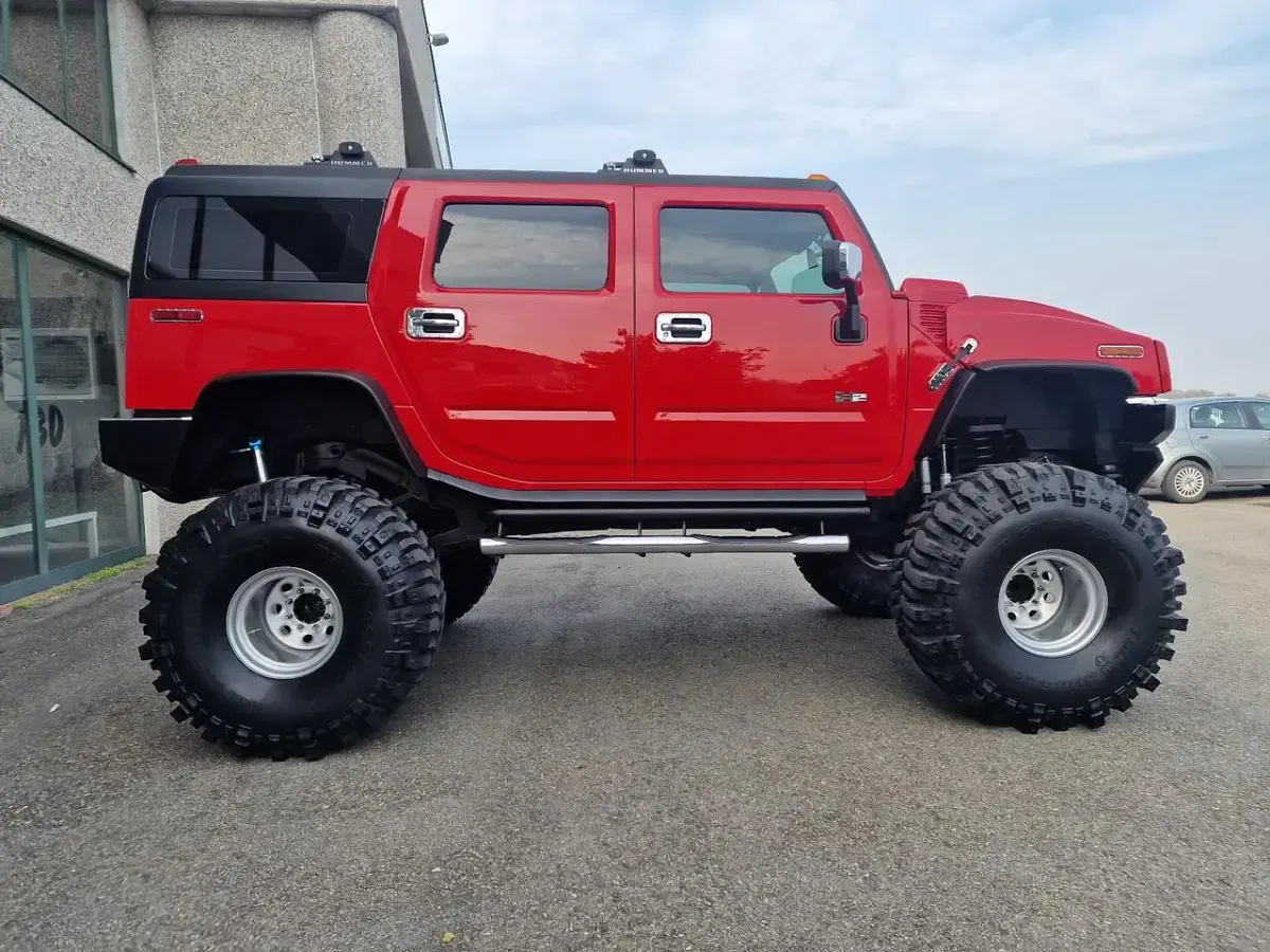 Usata Hummer H2 400 CV (294 kW) 2004 Rosso SUV